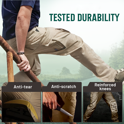 🔥 BESTSELLER | 8PCS $25.99 | Men's waterproof tactical cargo pants