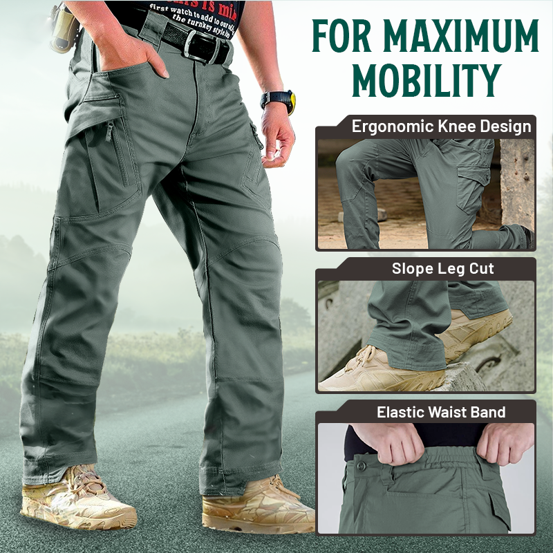 🔥 BESTSELLER | 8PCS $25.99 | Men's waterproof tactical cargo pants
