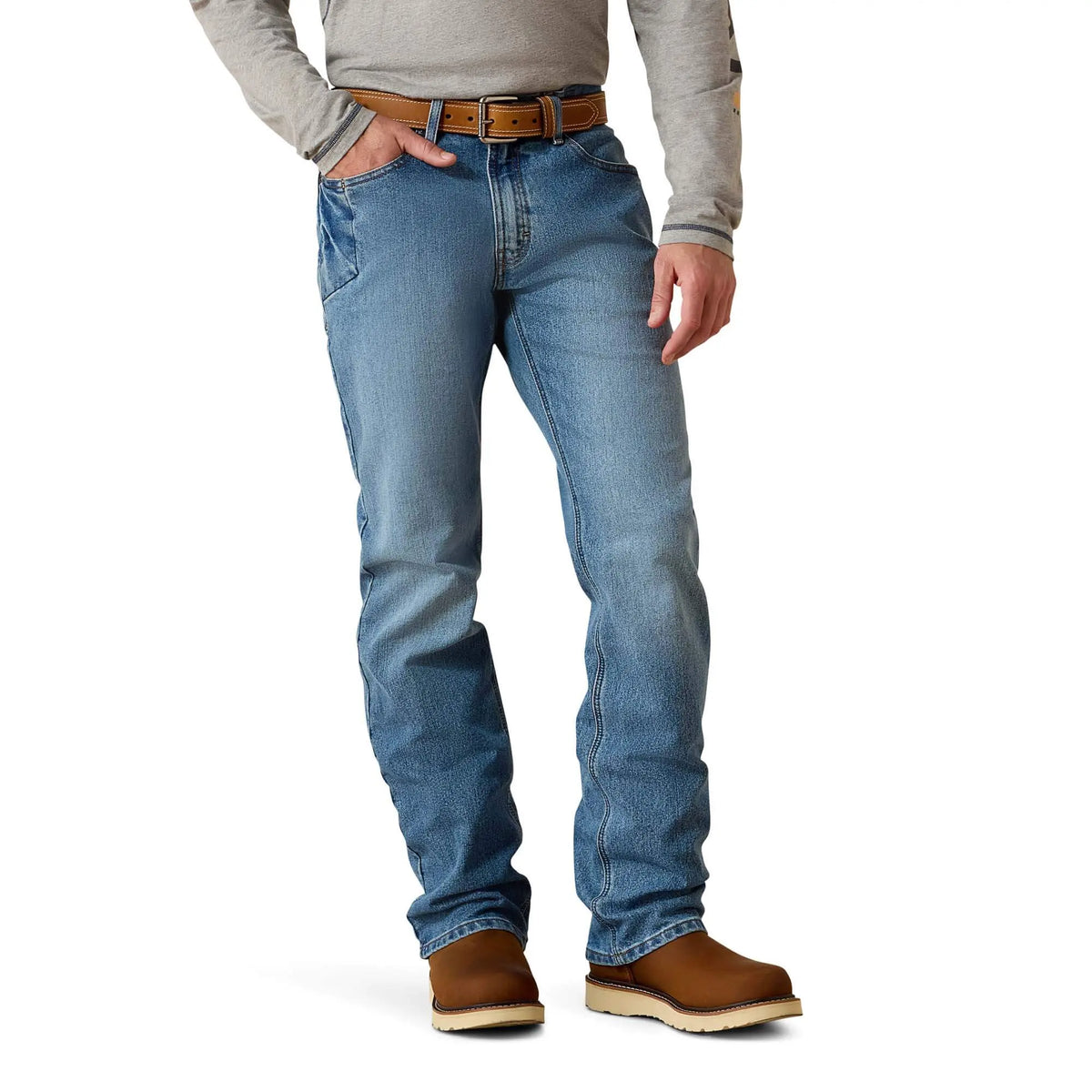 🔥 BESTSELLER | 4PCS $19.99 | Men's Relaxed Stretch Boot Cut Jeans