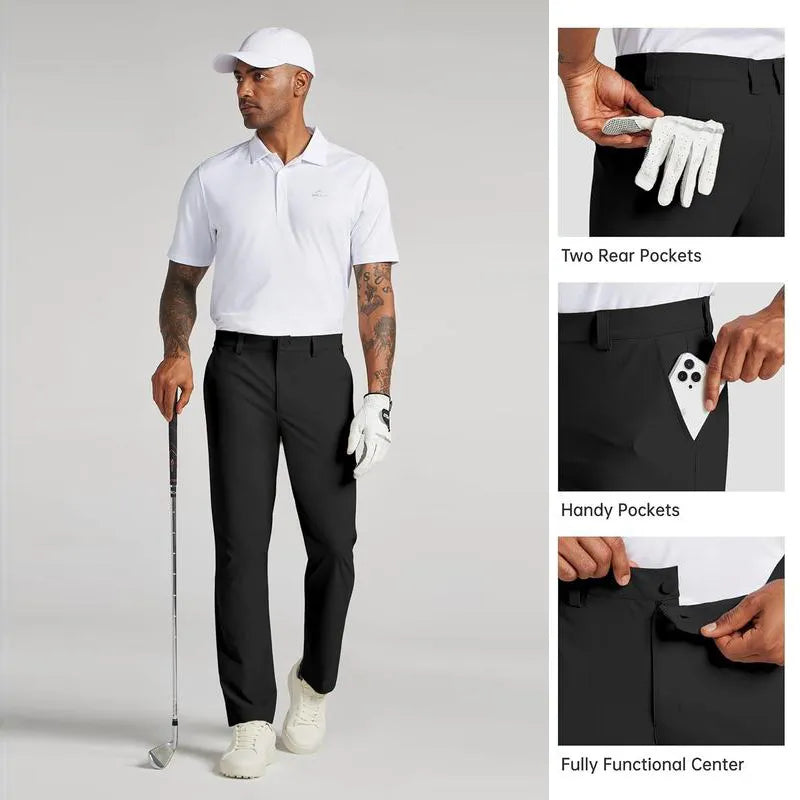 🔥 BESTSELLER | 8PCS $24.99 | Men's Golf Stretch Straight Pants