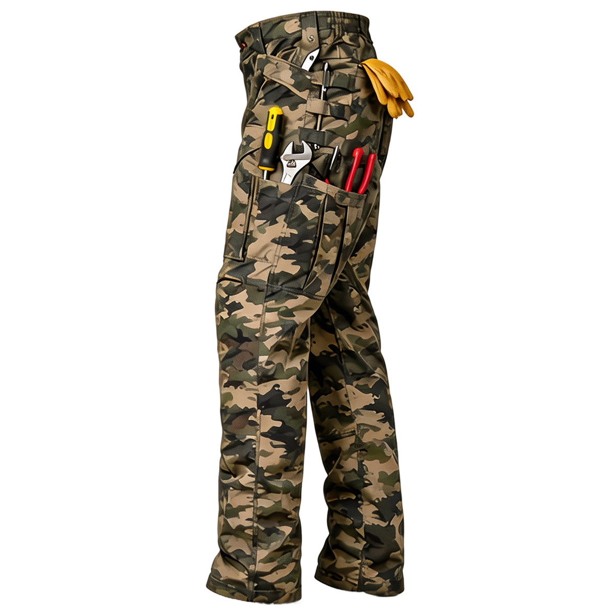 🔥 BESTSELLER | 8PCS $27.99 | Men's Cargo Pants,Tactical Pants for Men Stretch,Durable Ripstop EDC Work Pants for Hiking
